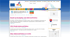 Desktop Screenshot of erd.dobrovolnictvo.sk